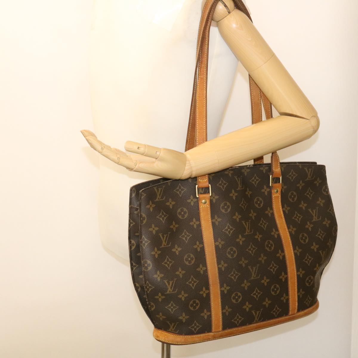 LOUIS VUITTON Monogram Babylone Tote Bag M51102 LV Auth ar6673