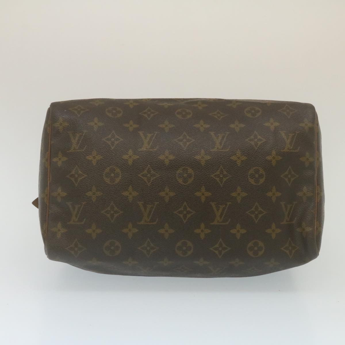 LOUIS VUITTON Monogram Speedy 30 Hand Bag M41526 LV Auth ar6692