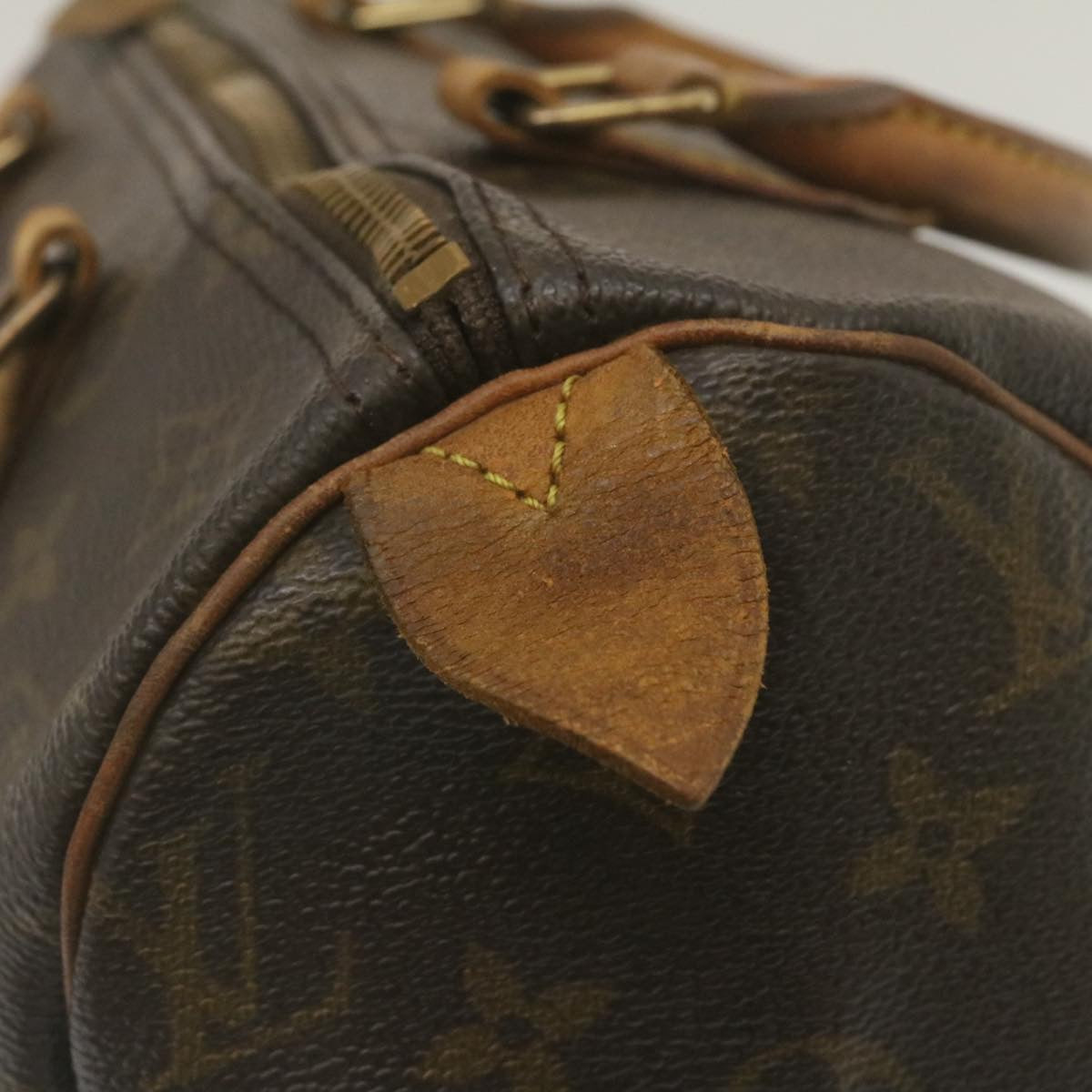 LOUIS VUITTON Monogram Speedy 30 Hand Bag M41526 LV Auth ar6692