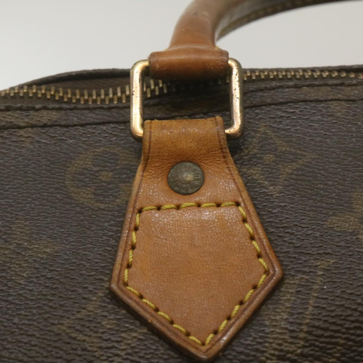 LOUIS VUITTON Monogram Speedy 30 Hand Bag M41526 LV Auth ar6692