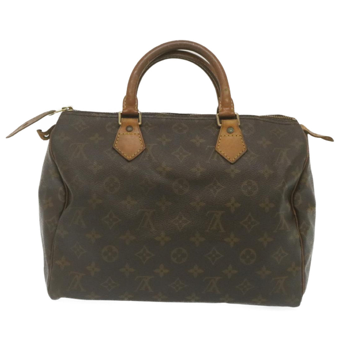 LOUIS VUITTON Monogram Speedy 30 Hand Bag M41526 LV Auth ar6692