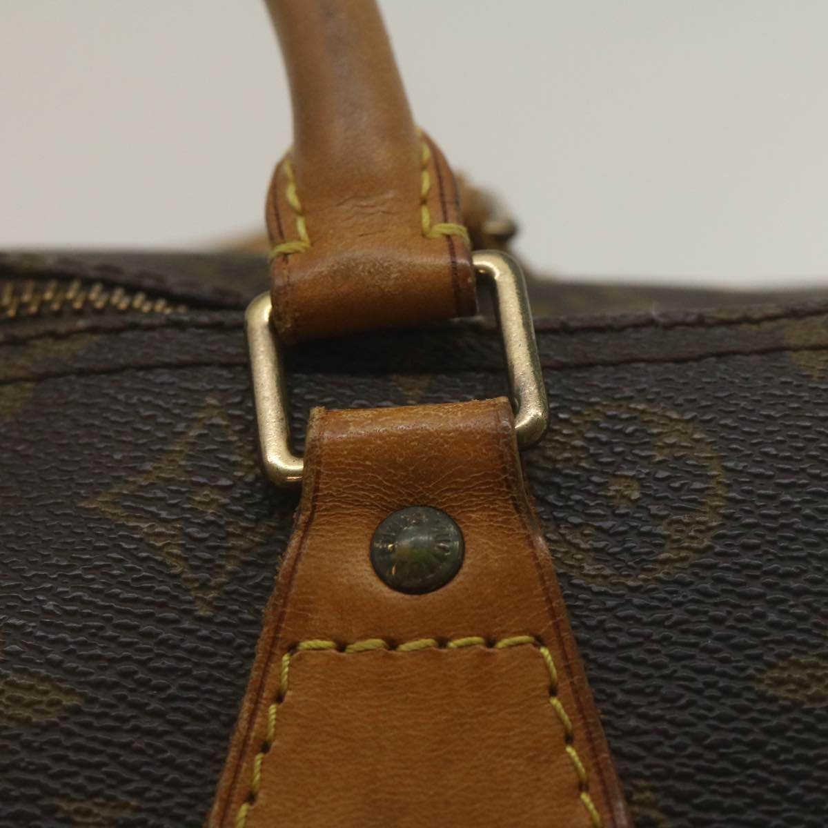 LOUIS VUITTON Monogram Speedy 30 Hand Bag M41526 LV Auth ar6703