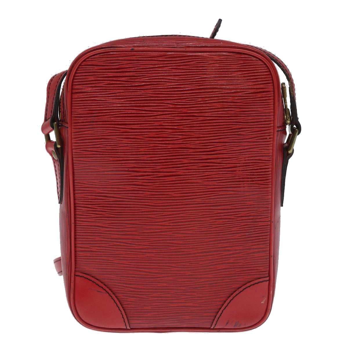 LOUIS VUITTON Epi Danube Shoulder Bag Red M45637 LV Auth ar6719 - 0