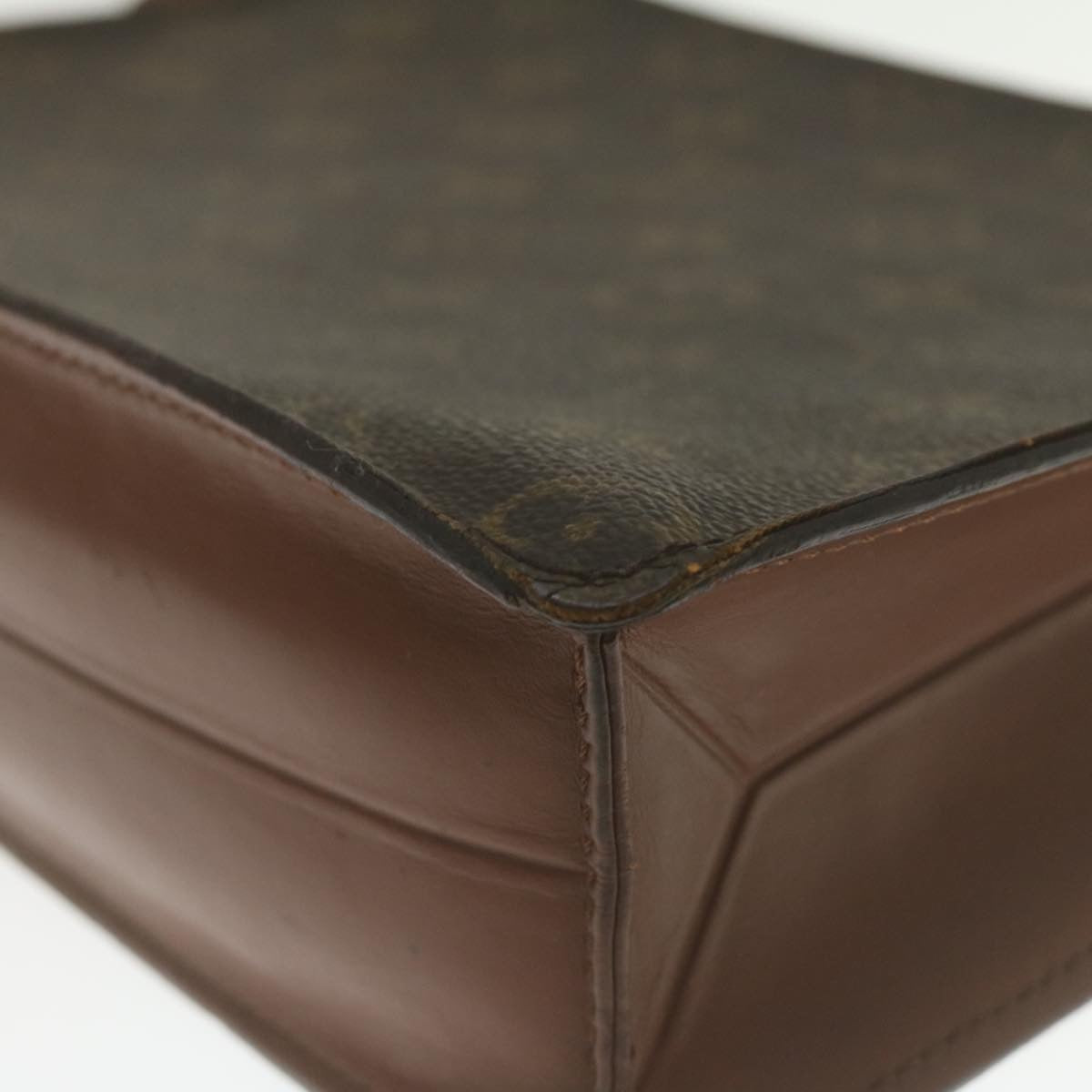 LOUIS VUITTON Monogram Pochette Homme Clutch Bag M51795 LV Auth ar6741