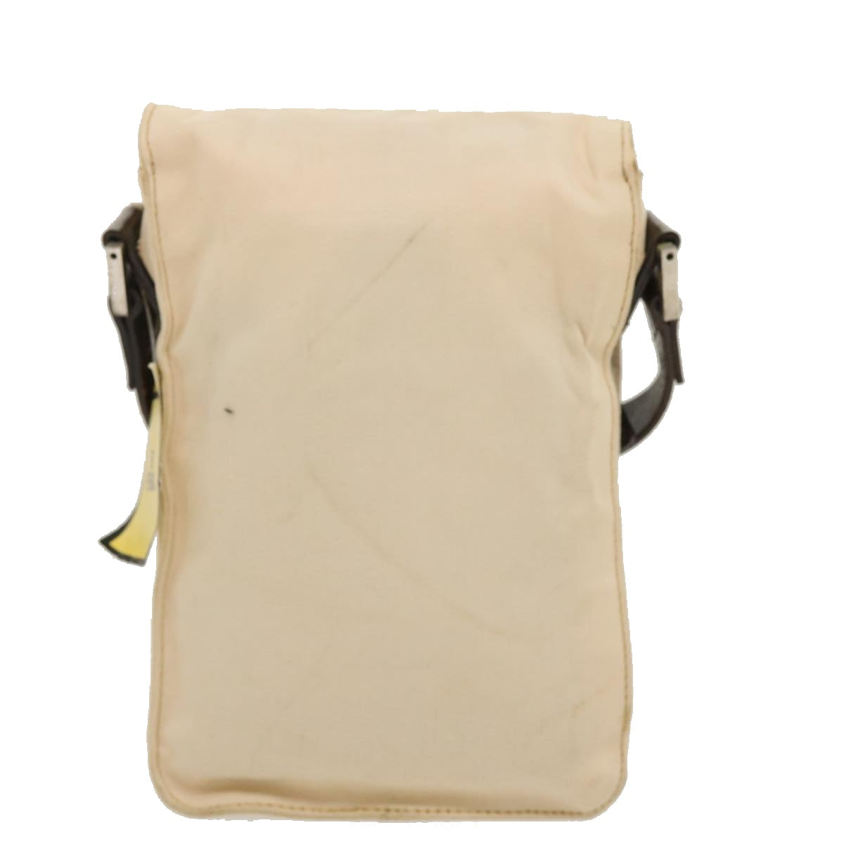 FENDI Shoulder Bag Pouch Canvas Beige Auth ar6924 - 0