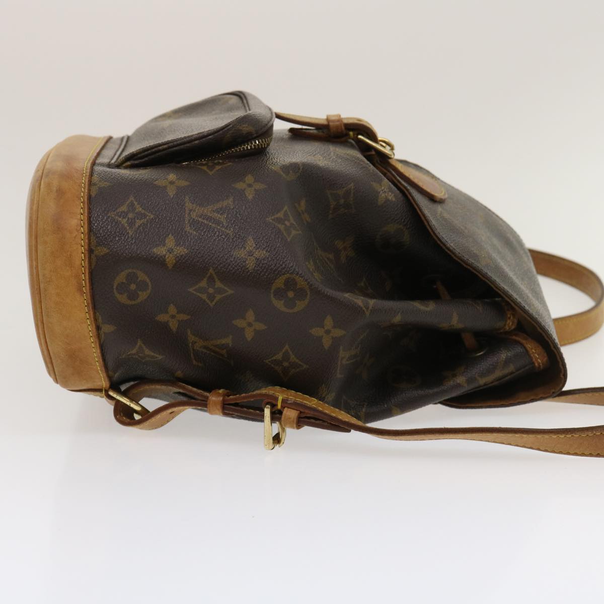 LOUIS VUITTON Monogram Montsouris MM Backpack M51136 LV Auth ar6925