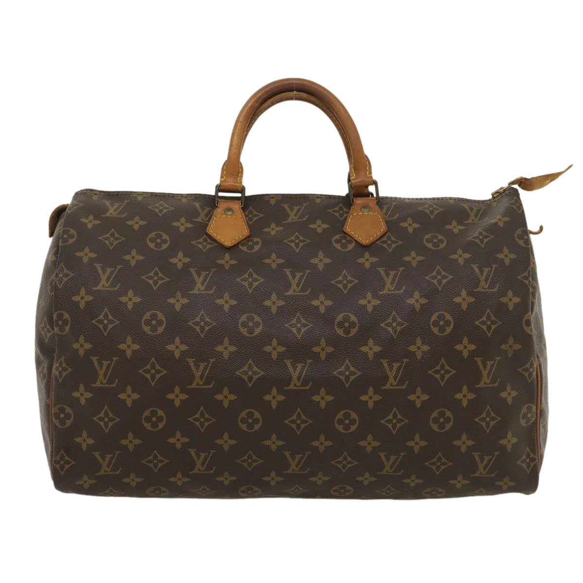 LOUIS VUITTON Monogram Speedy 40 Hand Bag M41522 LV Auth ar6968