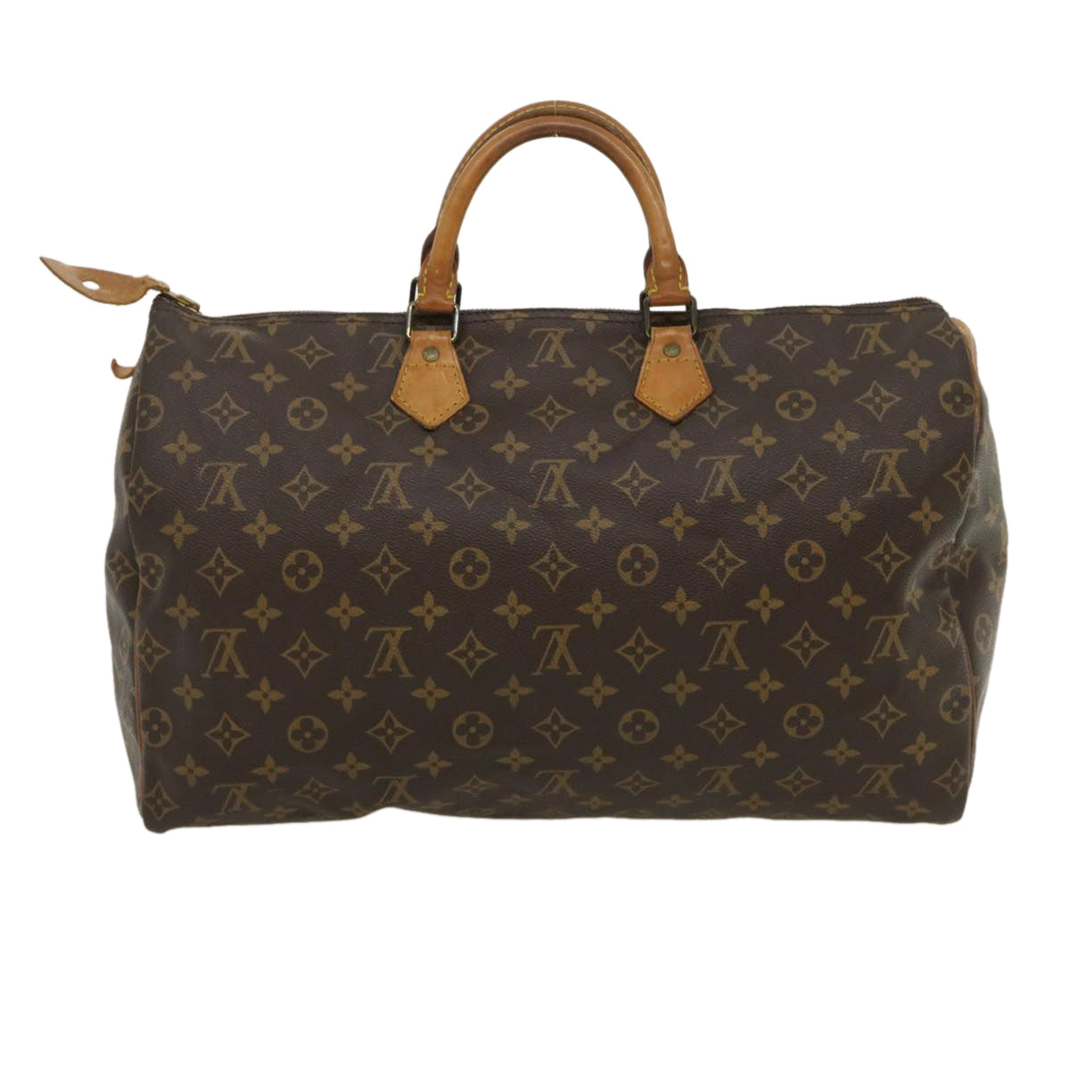 LOUIS VUITTON Monogram Speedy 40 Hand Bag M41522 LV Auth ar6968