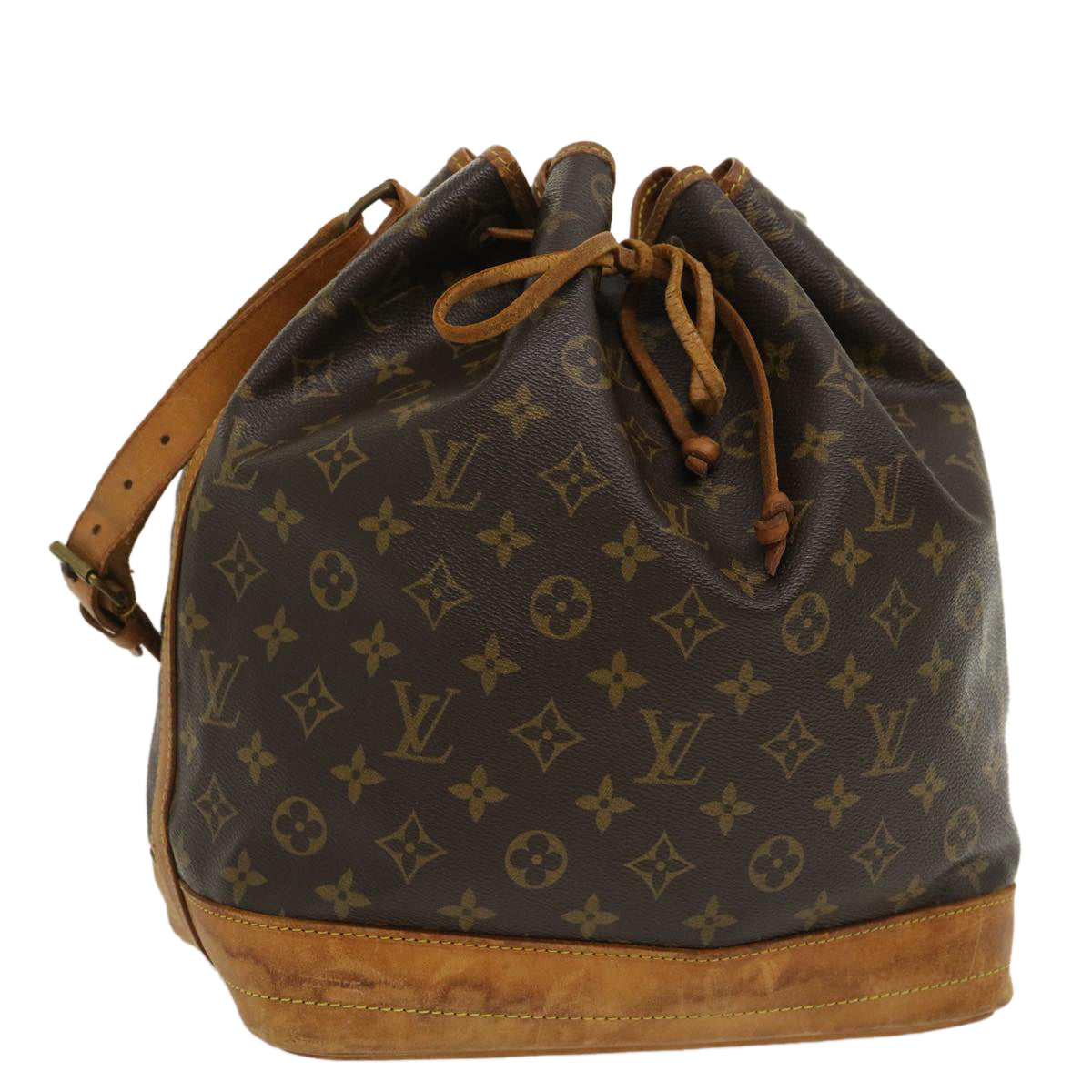 LOUIS VUITTON Monogram Noe Shoulder Bag M42224 LV Auth ar6972