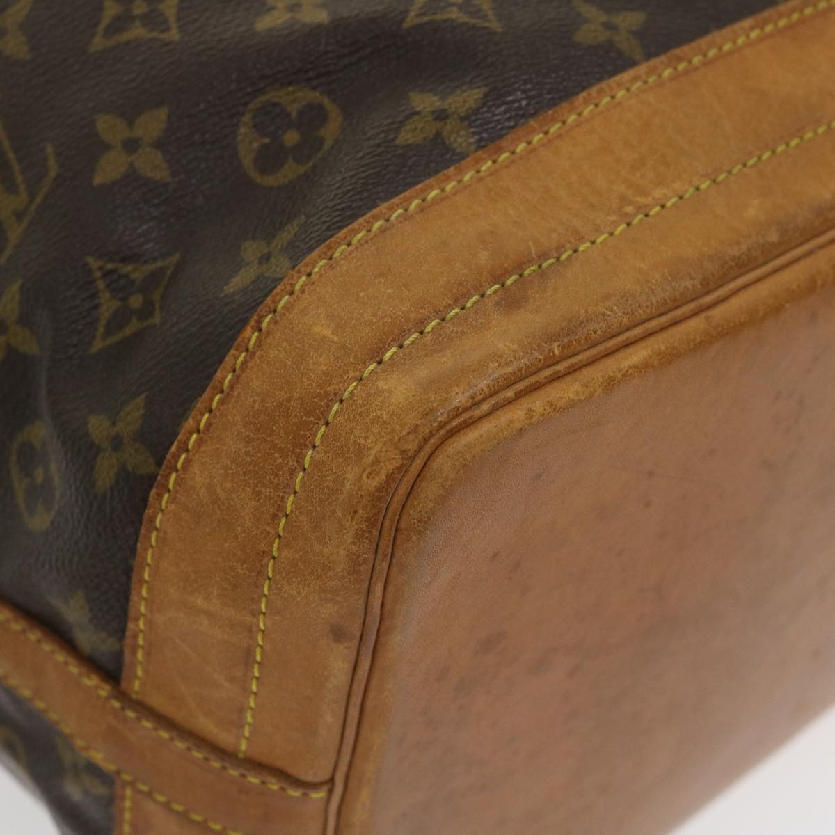 LOUIS VUITTON Monogram Noe Shoulder Bag M42224 LV Auth ar6972