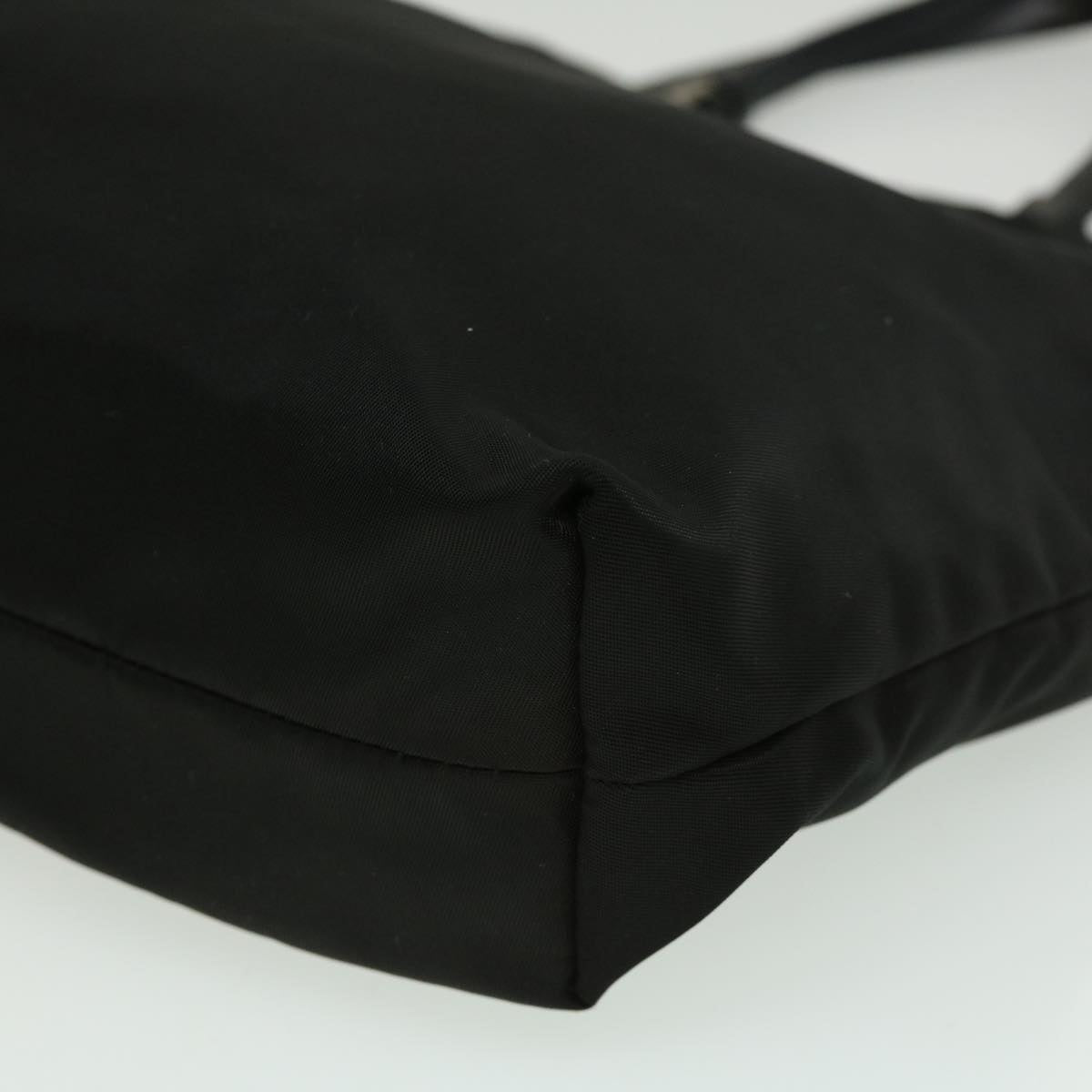 PRADA Hand Bag Nylon Black Auth ar6999