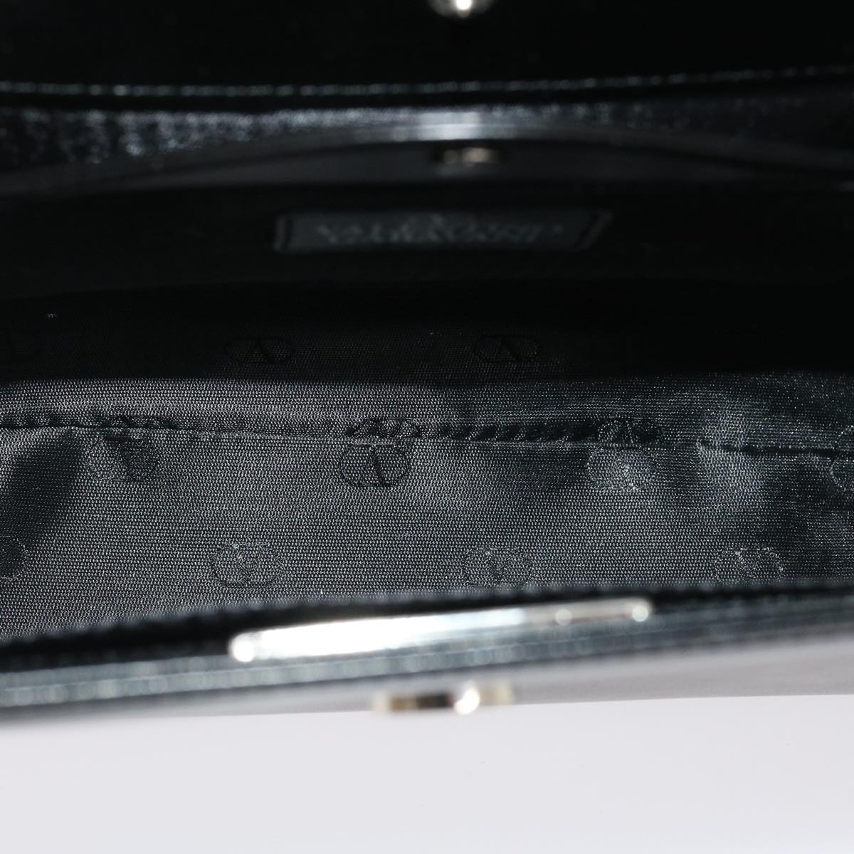 GIVENCHY Hand Bag Leather Black Auth ar7017