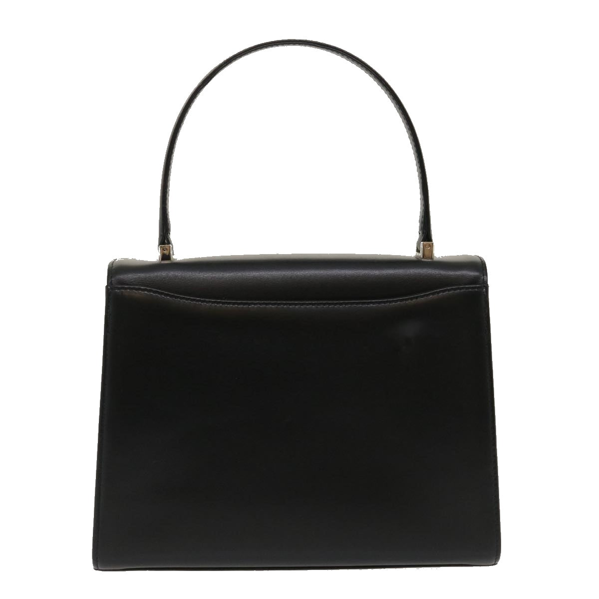 GIVENCHY Hand Bag Leather Black Auth ar7017 - 0