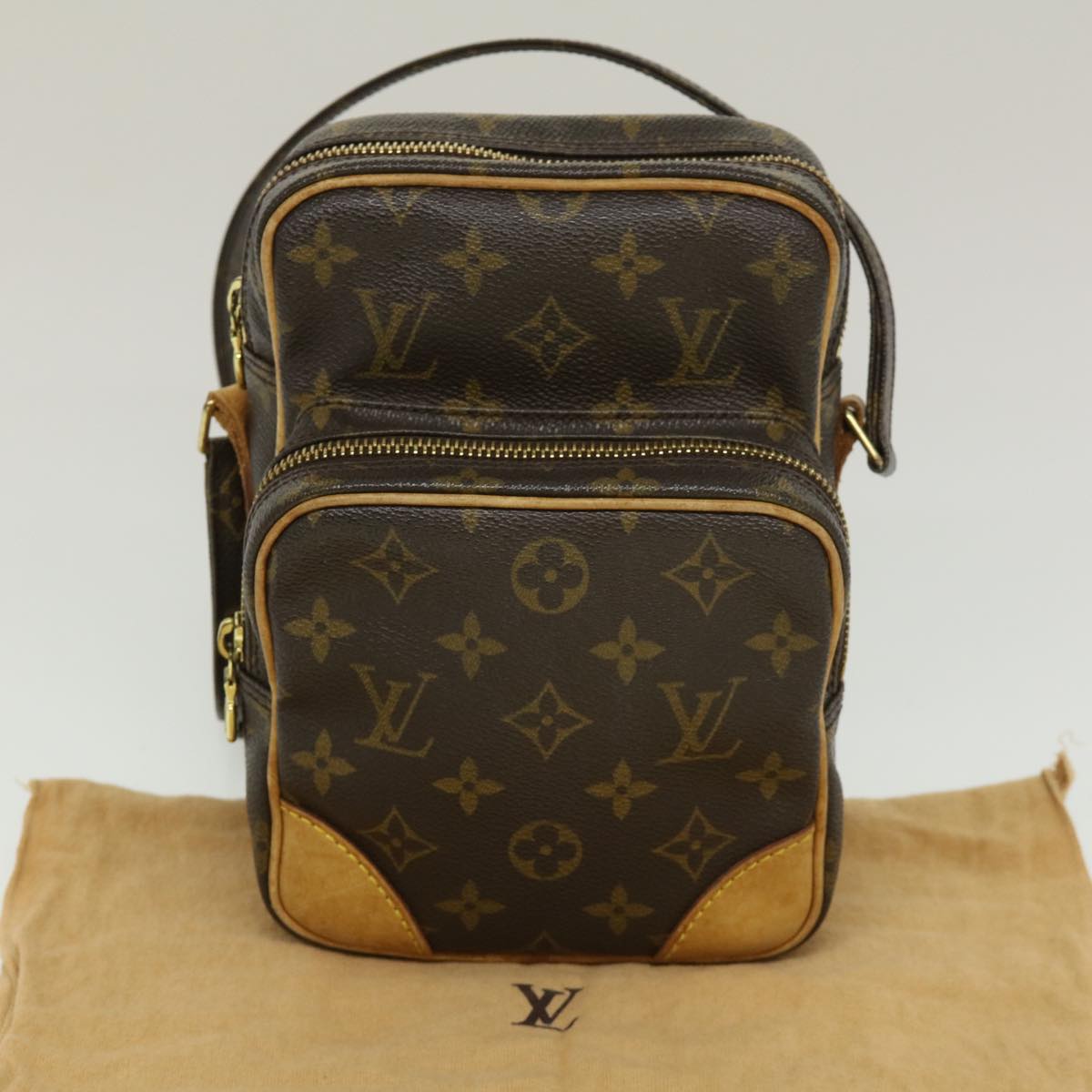 LOUIS VUITTON Monogram Amazon Shoulder Bag M45236 LV Auth ar7045