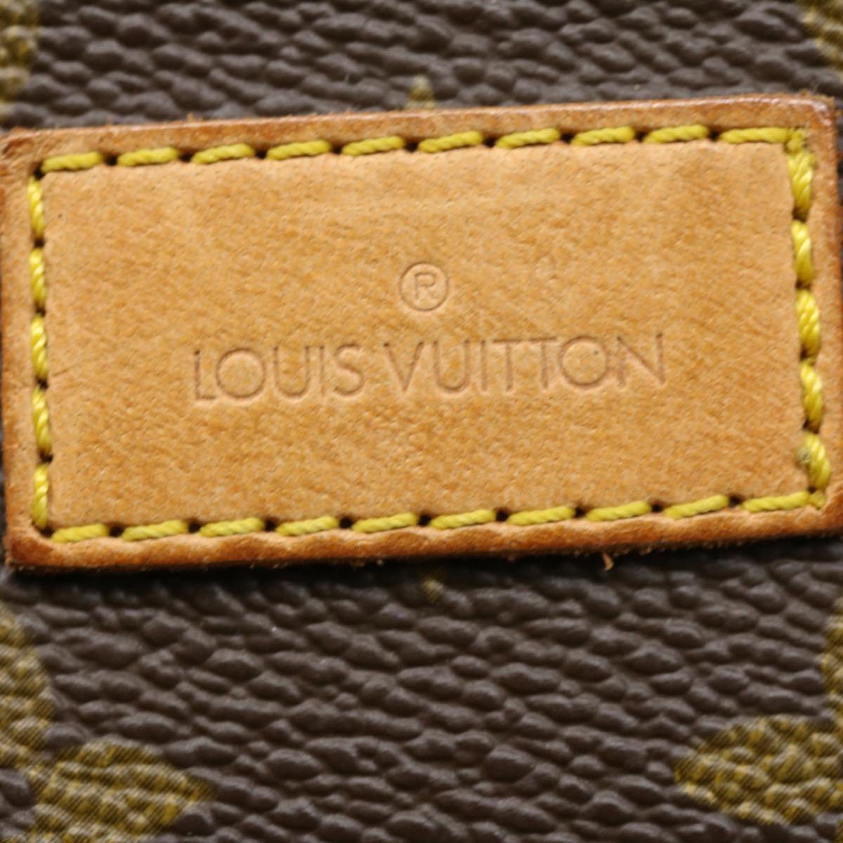 LOUIS VUITTON Monogram Saumur 35 Shoulder Bag M42254 LV Auth ar7047