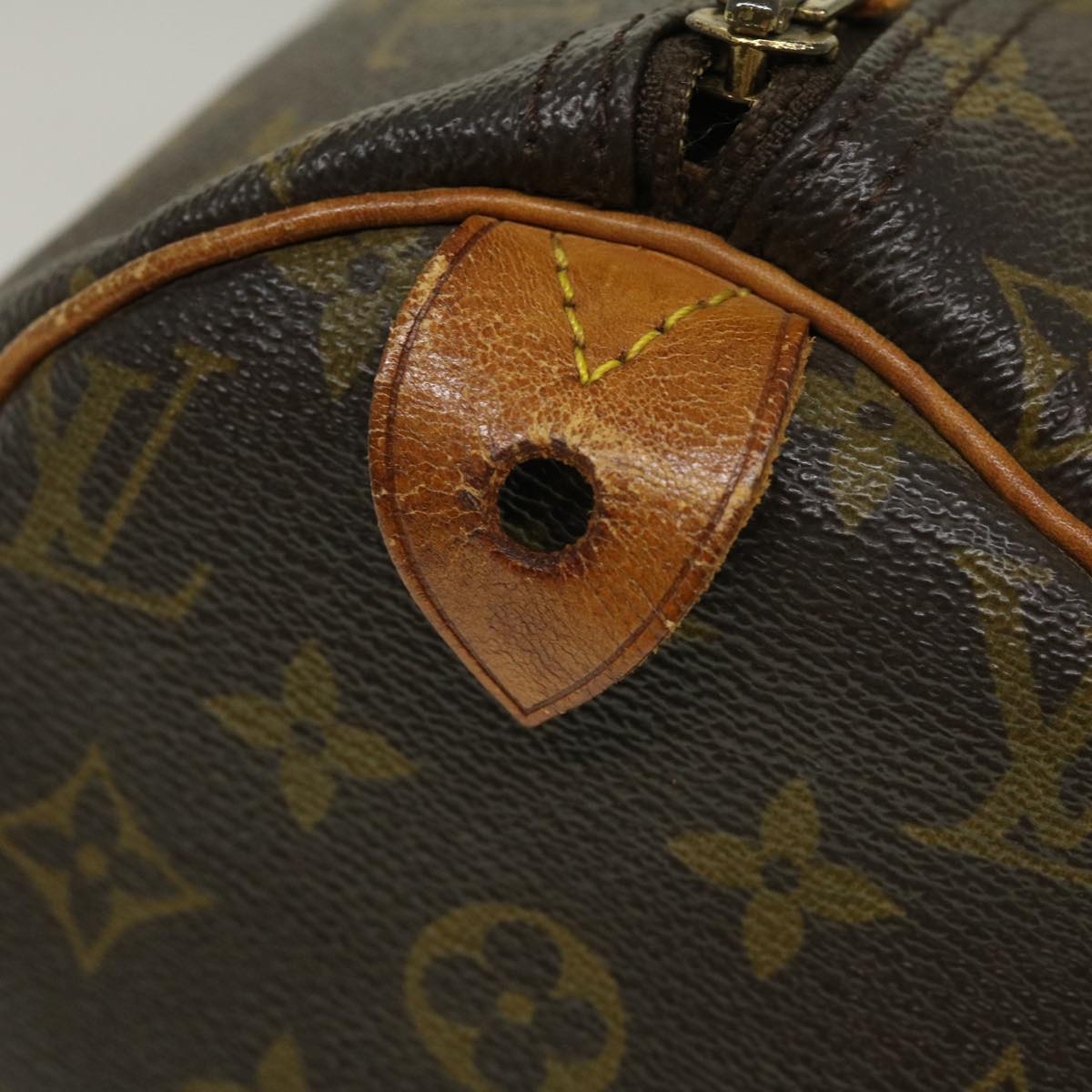 LOUIS VUITTON Monogram Speedy 40 Hand Bag M41522 LV Auth ar7073