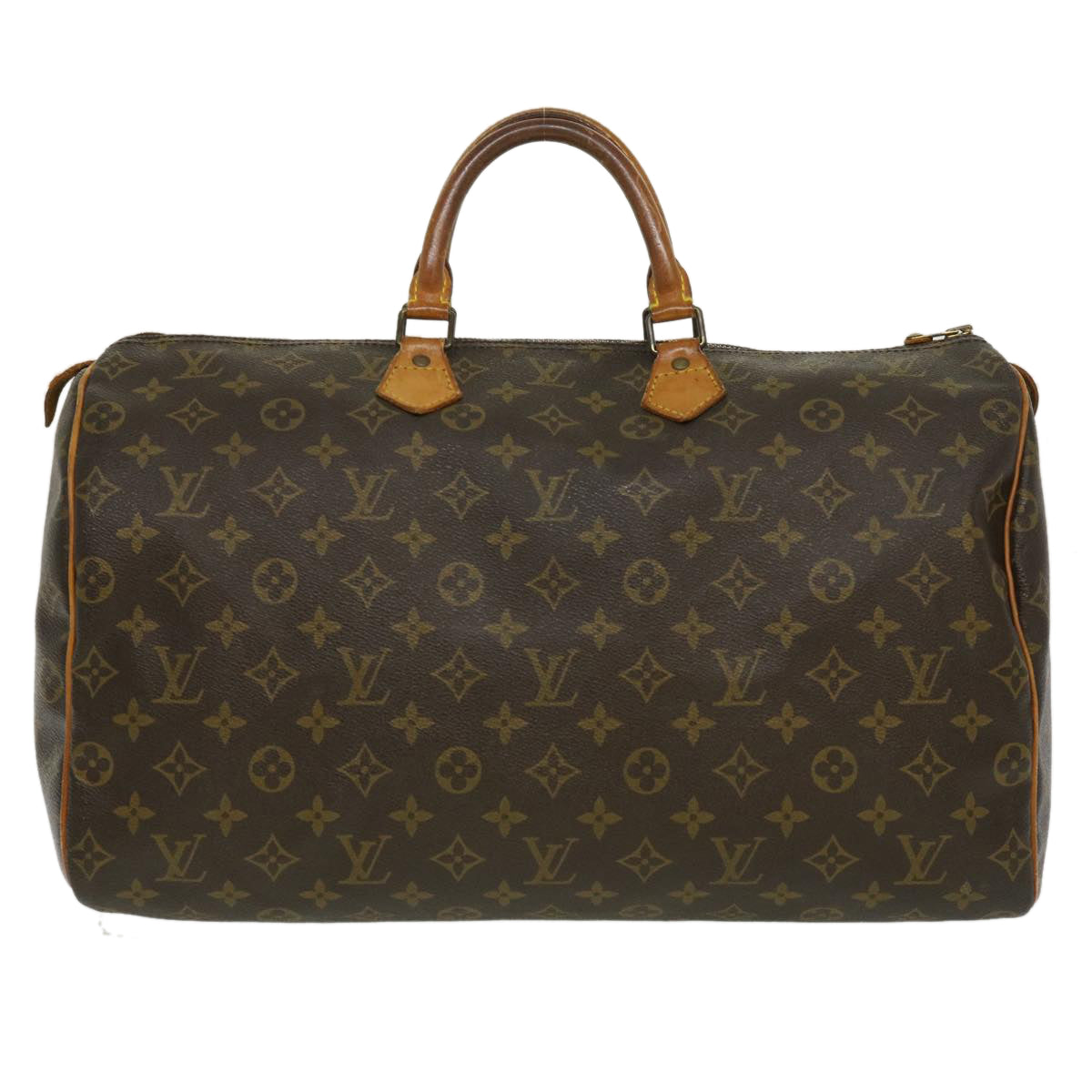 LOUIS VUITTON Monogram Speedy 40 Hand Bag M41522 LV Auth ar7073