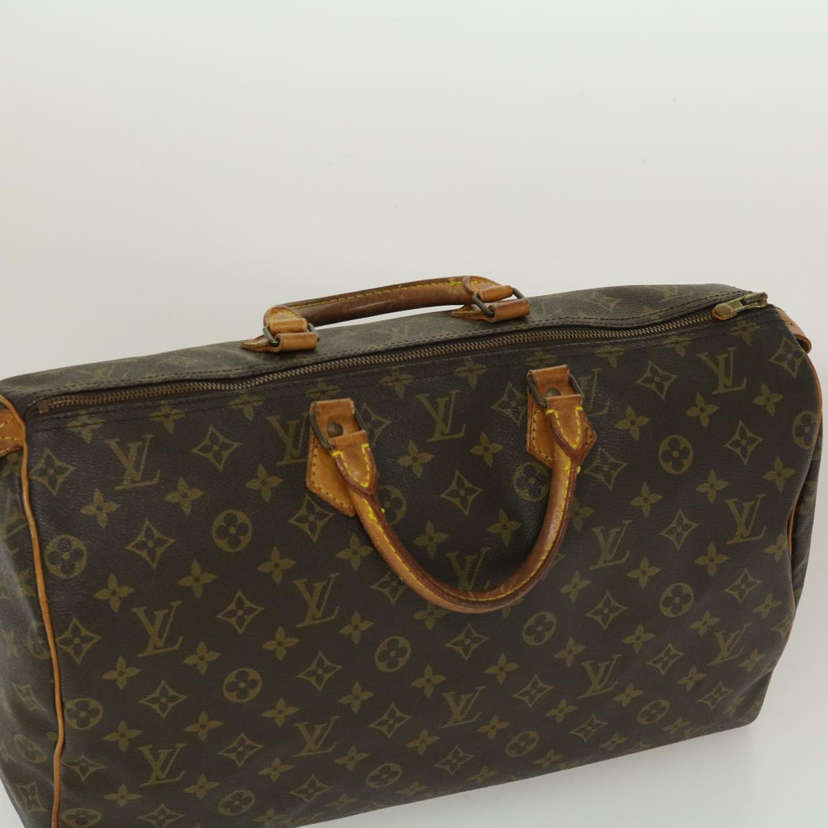 LOUIS VUITTON Monogram Speedy 40 Hand Bag M41522 LV Auth ar7073