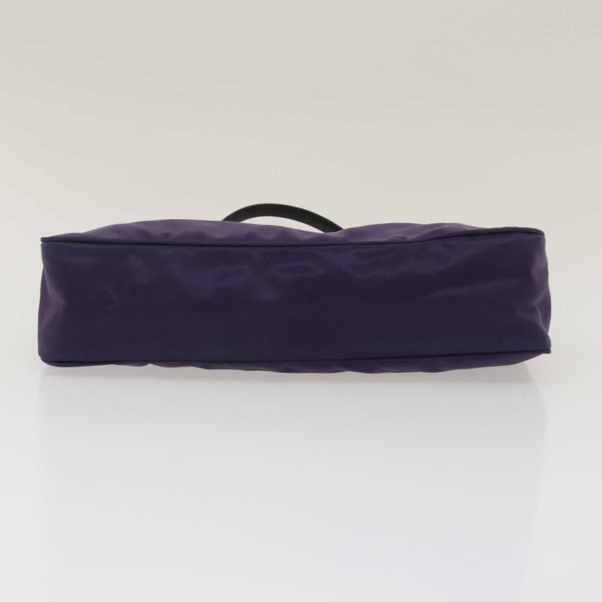 PRADA Accessory Pouch Nylon Purple Auth ar7076