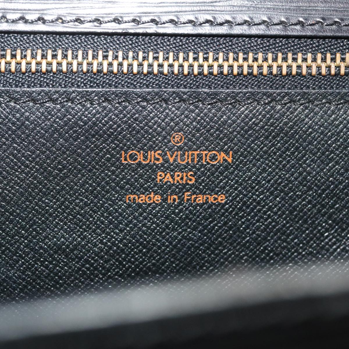 LOUIS VUITTON Epi Monceau 2Way Hand Bag Briefcase Black M52122 LV Auth ar7079