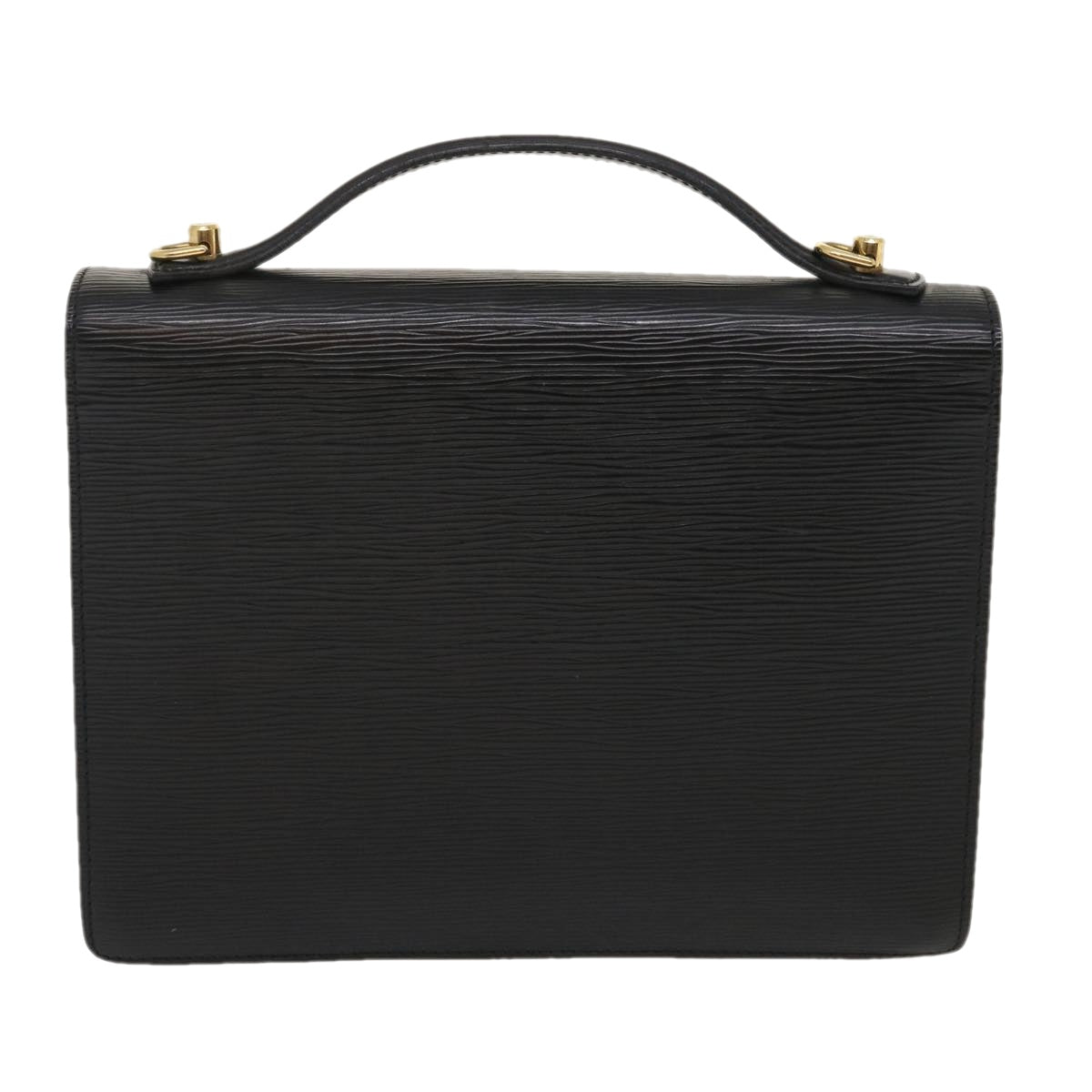 LOUIS VUITTON Epi Monceau 2Way Hand Bag Briefcase Black M52122 LV Auth ar7079 - 0