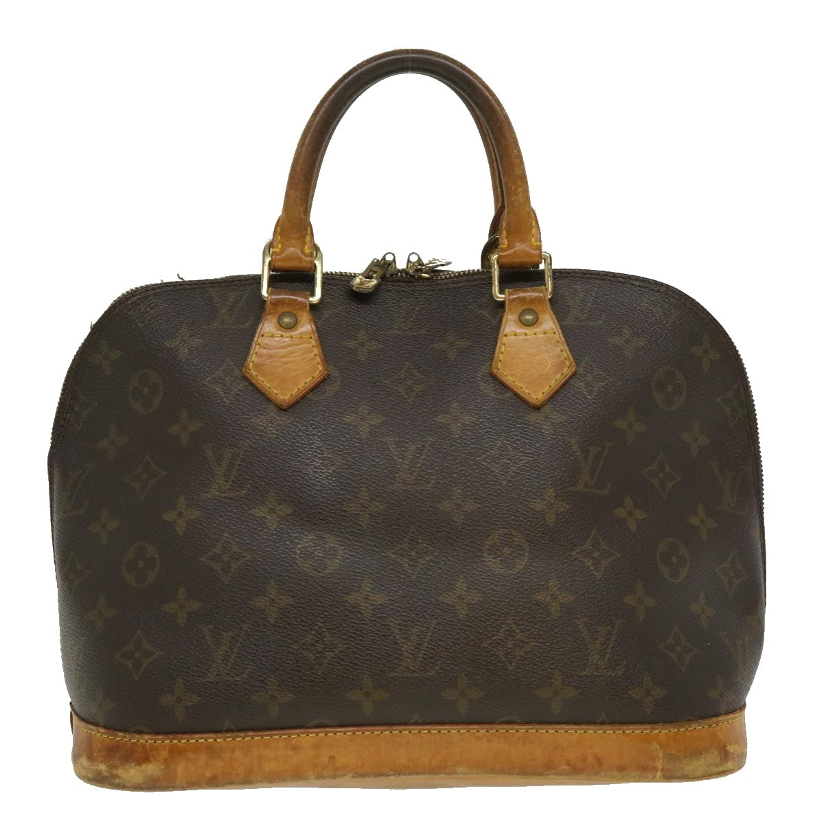 LOUIS VUITTON Monogram Alma Hand Bag M51130 LV Auth ar7084