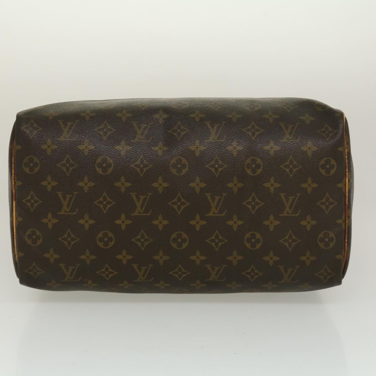 LOUIS VUITTON Monogram Speedy 35 Hand Bag M41524 LV Auth ar7085