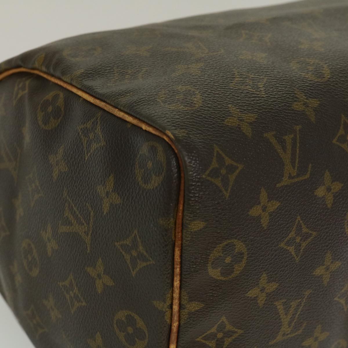 LOUIS VUITTON Monogram Speedy 35 Hand Bag M41524 LV Auth ar7085