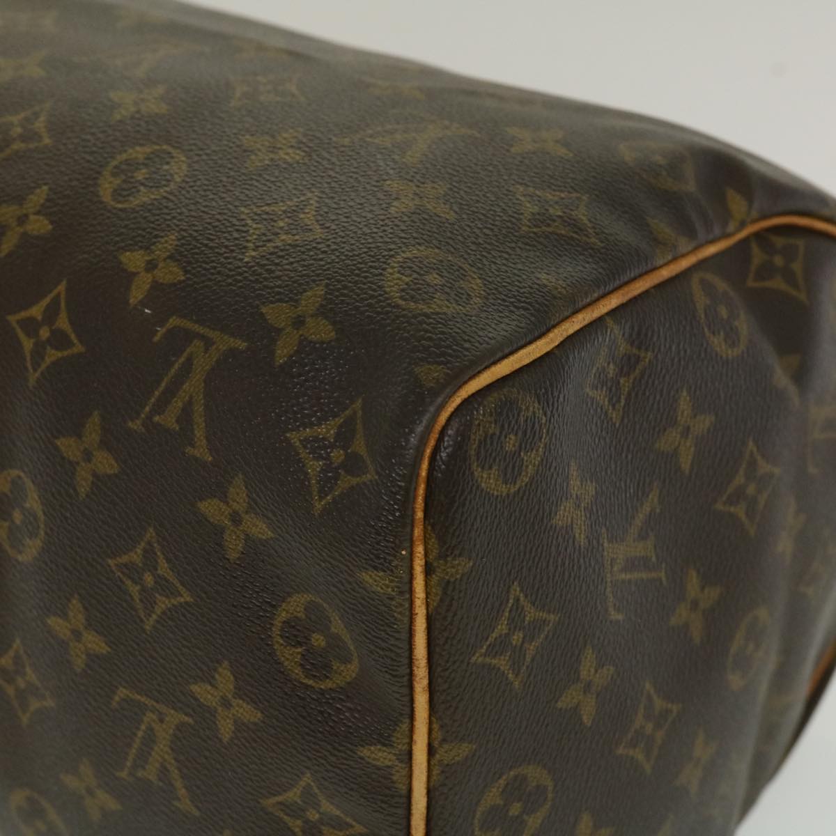 LOUIS VUITTON Monogram Speedy 35 Hand Bag M41524 LV Auth ar7085