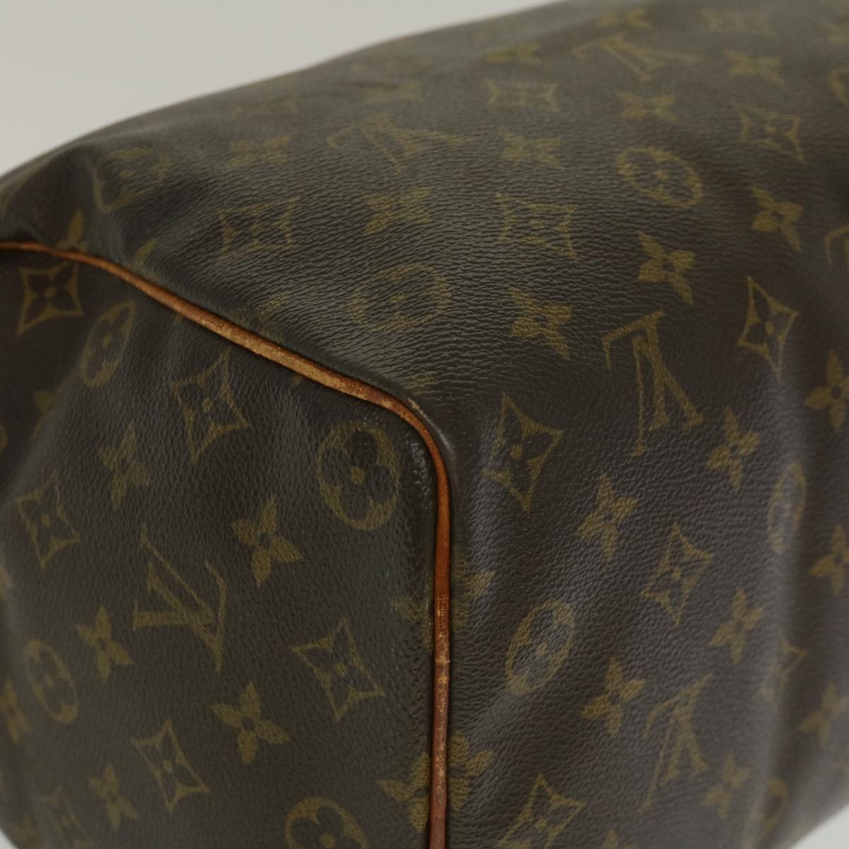 LOUIS VUITTON Monogram Speedy 35 Hand Bag M41524 LV Auth ar7085