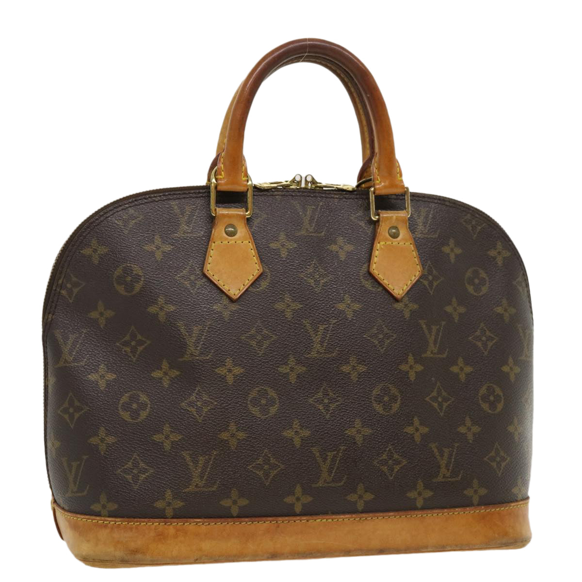 LOUIS VUITTON Monogram Alma Hand Bag M51130 LV Auth ar7097