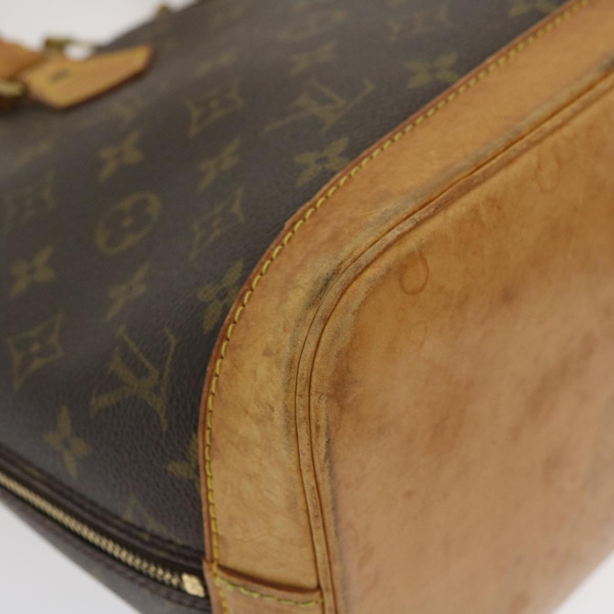 LOUIS VUITTON Monogram Alma Hand Bag M51130 LV Auth ar7097