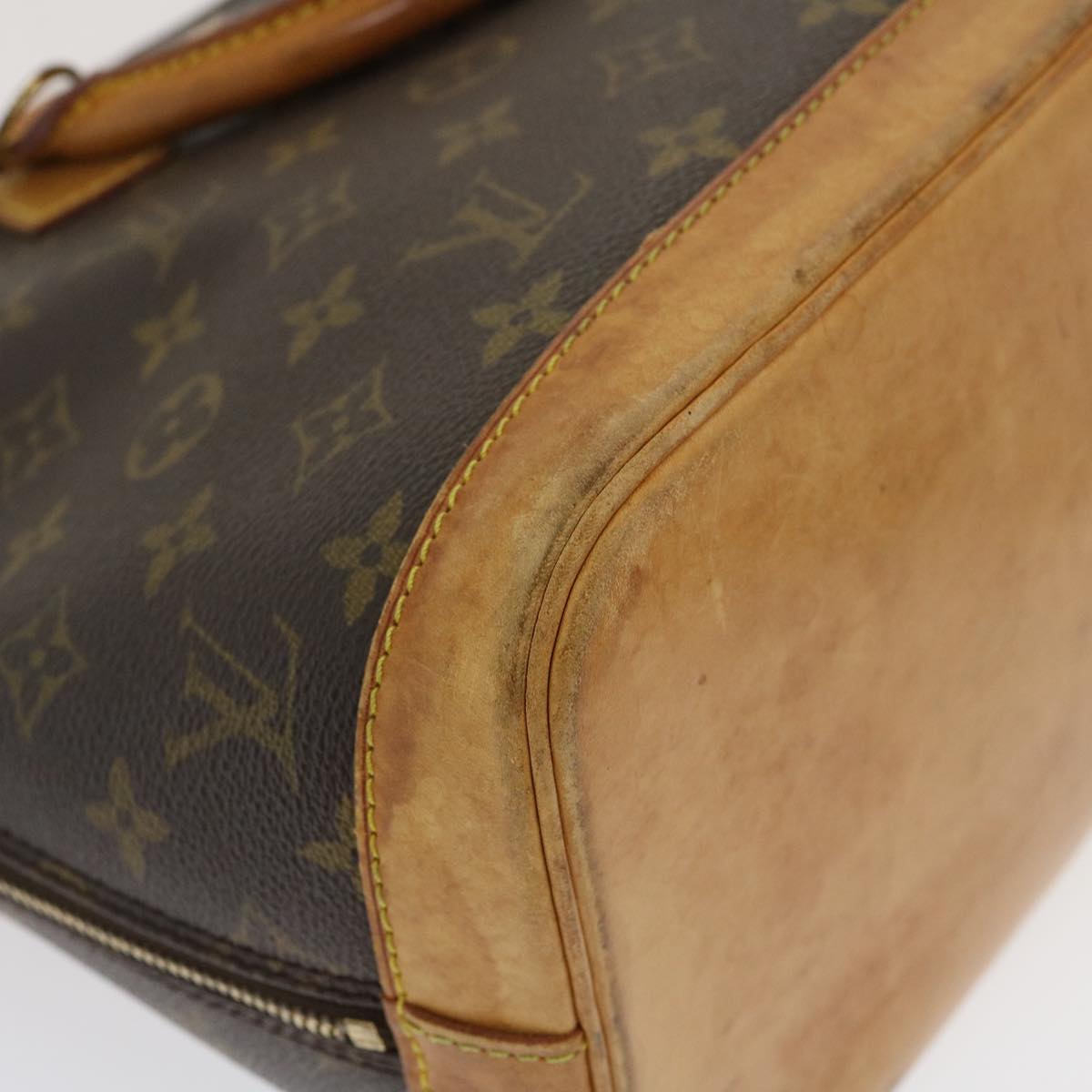 LOUIS VUITTON Monogram Alma Hand Bag M51130 LV Auth ar7097