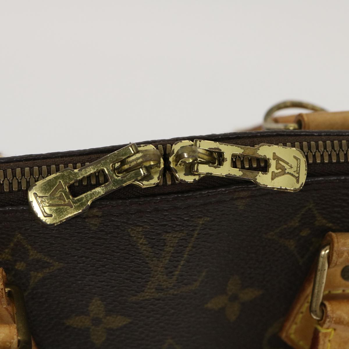 LOUIS VUITTON Monogram Alma Hand Bag M51130 LV Auth ar7097