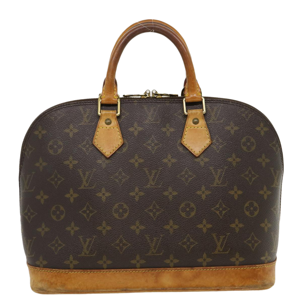 LOUIS VUITTON Monogram Alma Hand Bag M51130 LV Auth ar7097