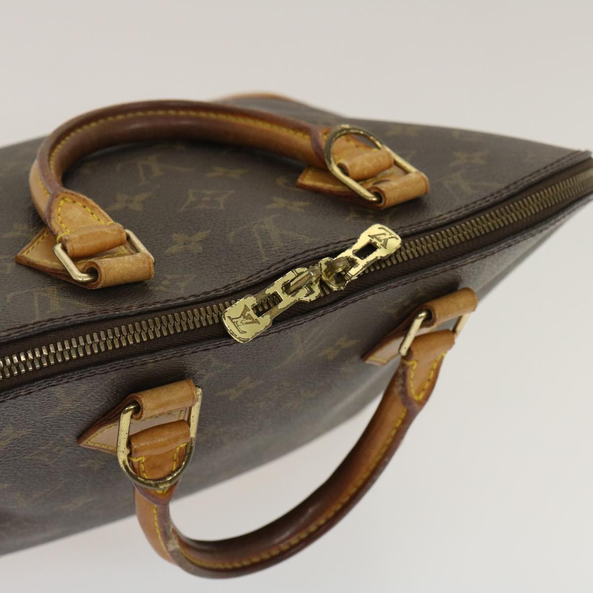 LOUIS VUITTON Monogram Alma Hand Bag M51130 LV Auth ar7097