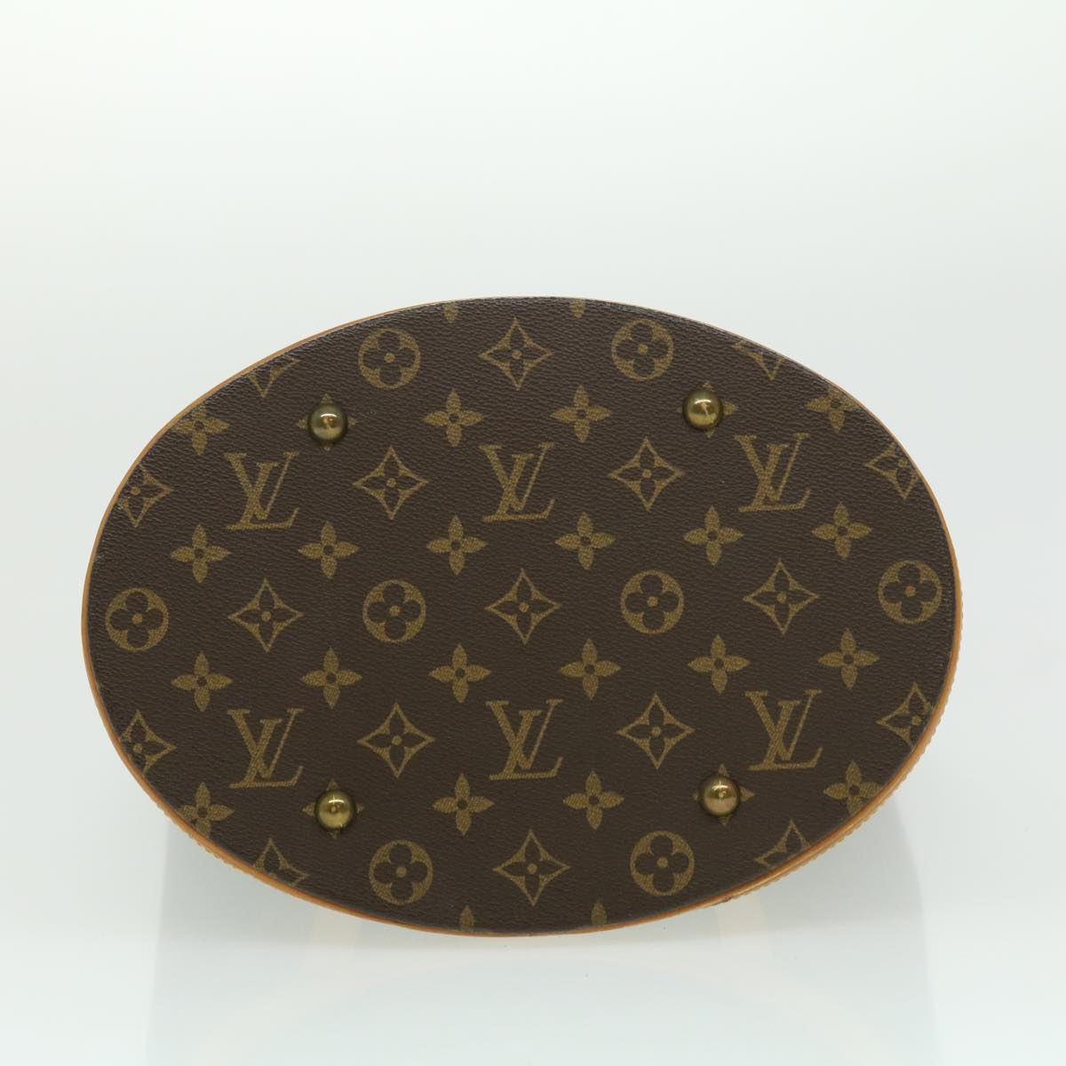 LOUIS VUITTON Monogram Bucket GM Shoulder Bag M42236 LV Auth ar7115