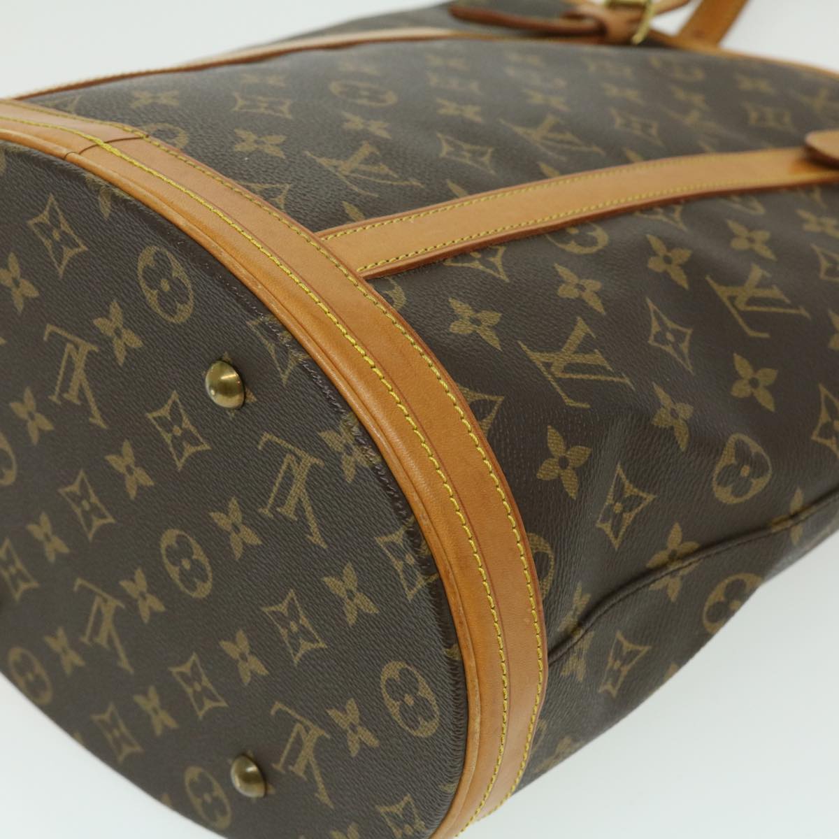 LOUIS VUITTON Monogram Bucket GM Shoulder Bag M42236 LV Auth ar7115