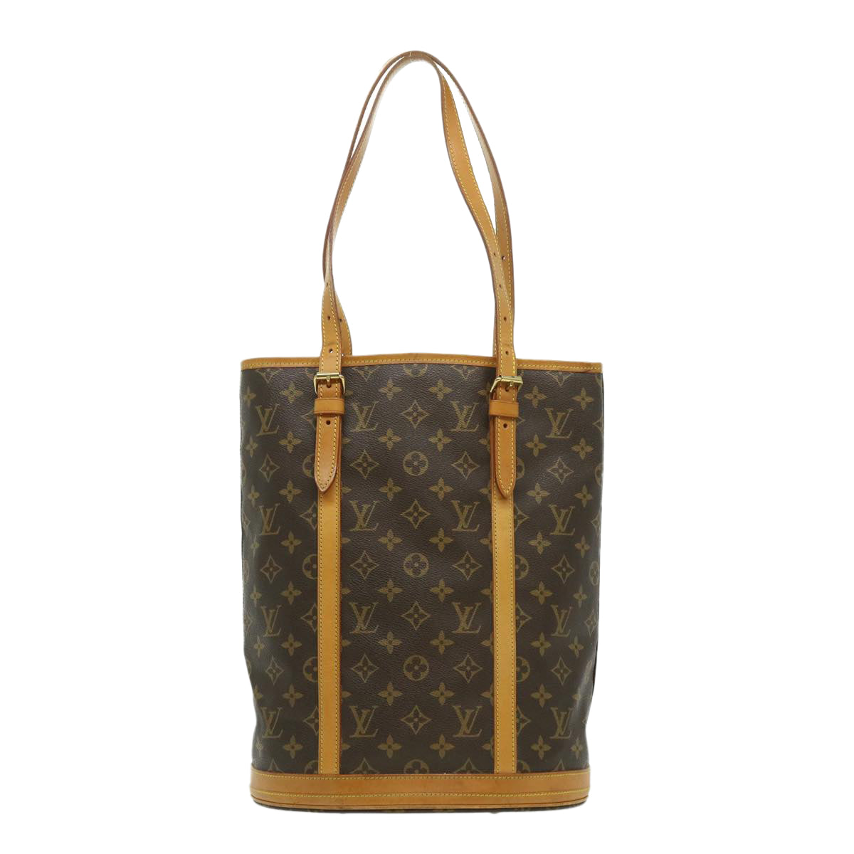 LOUIS VUITTON Monogram Bucket GM Shoulder Bag M42236 LV Auth ar7115