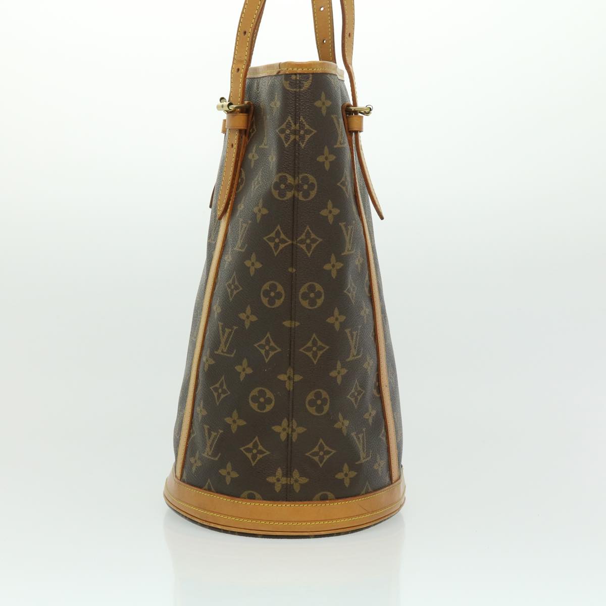 LOUIS VUITTON Monogram Bucket GM Shoulder Bag M42236 LV Auth ar7115