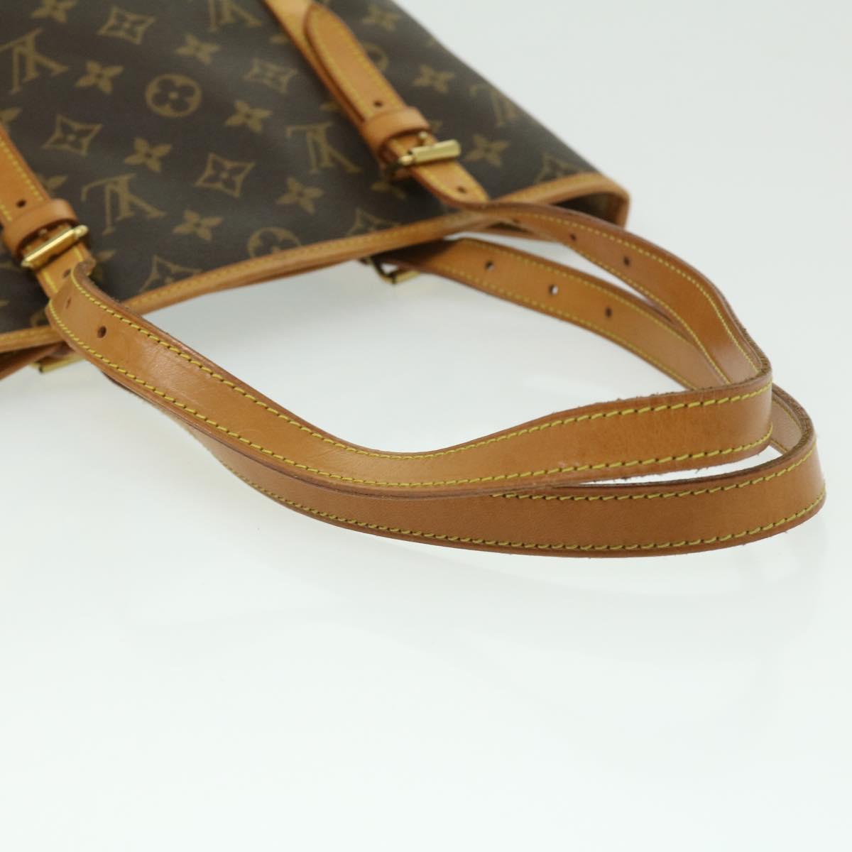 LOUIS VUITTON Monogram Bucket GM Shoulder Bag M42236 LV Auth ar7115