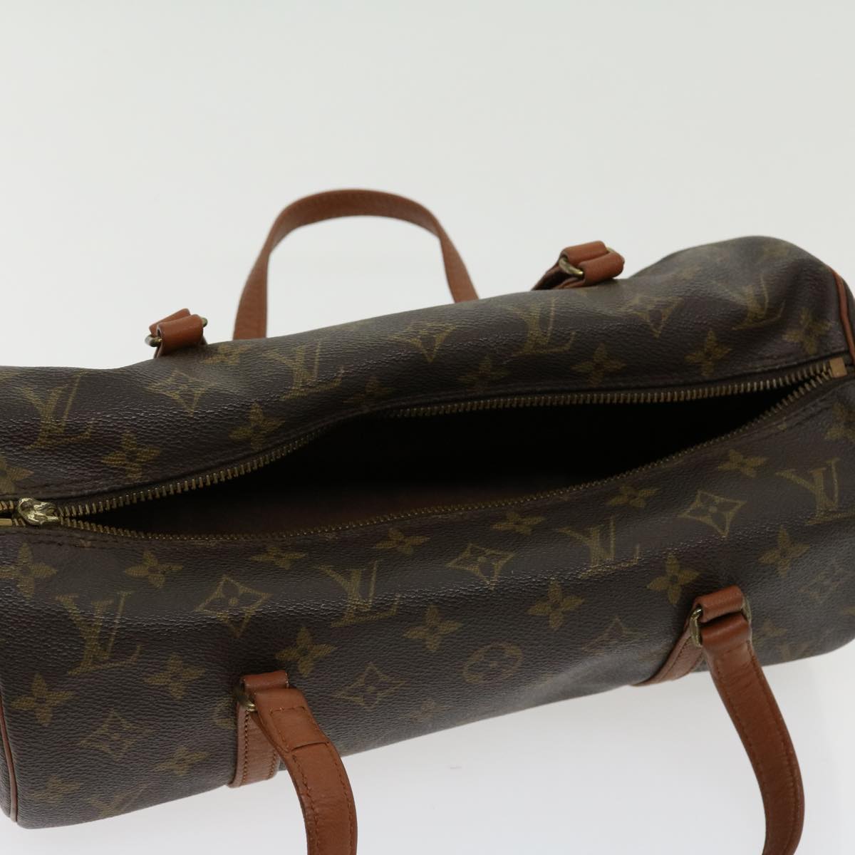 LOUIS VUITTON Monogram Papillon 30 Hand Bag Vintage M51365 LV Auth ar7138