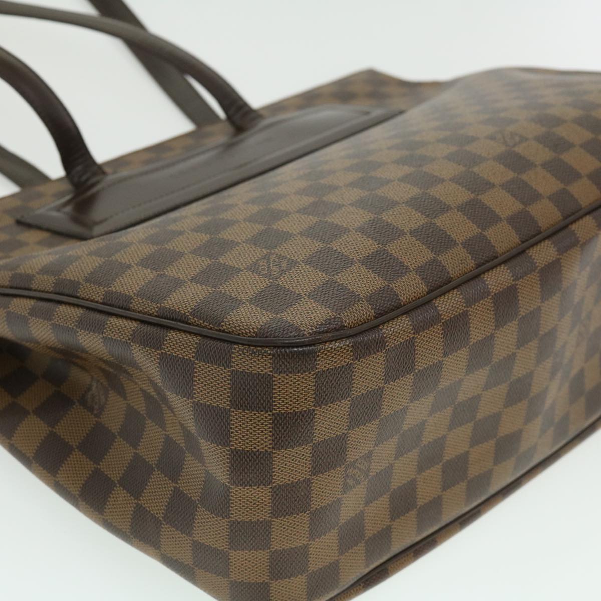 LOUIS VUITTON Damier Ebene Parioli GM Shoulder Bag N51124 LV Auth ar7146