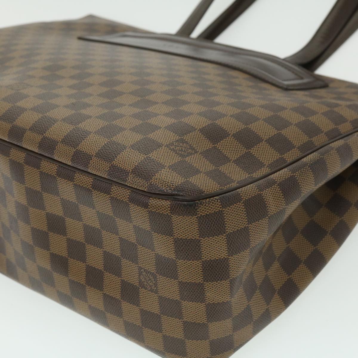 LOUIS VUITTON Damier Ebene Parioli GM Shoulder Bag N51124 LV Auth ar7146