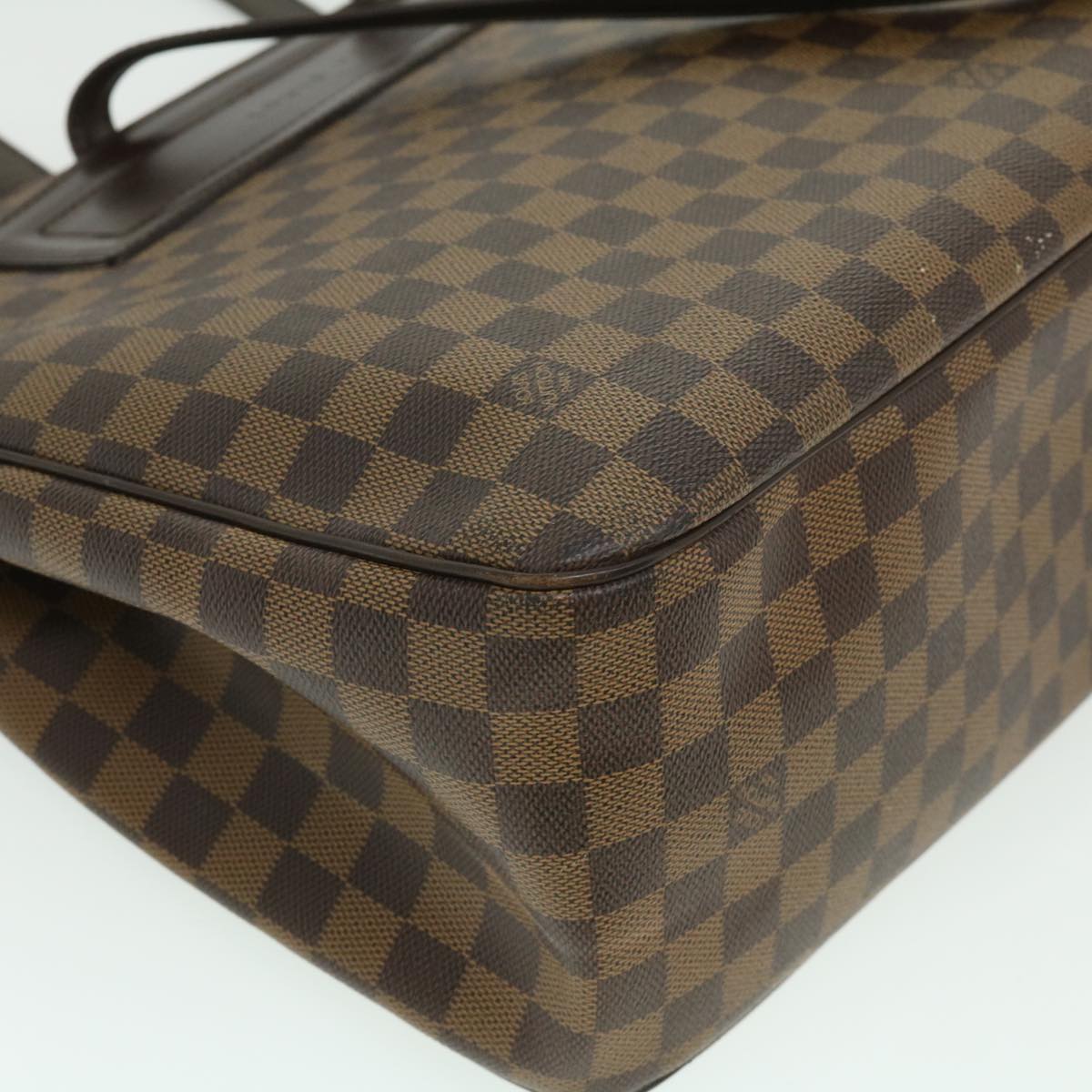 LOUIS VUITTON Damier Ebene Parioli GM Shoulder Bag N51124 LV Auth ar7146