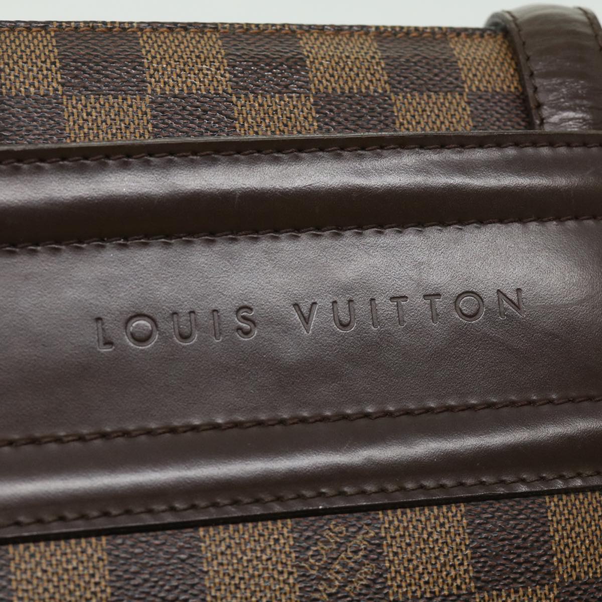 LOUIS VUITTON Damier Ebene Parioli GM Shoulder Bag N51124 LV Auth ar7146