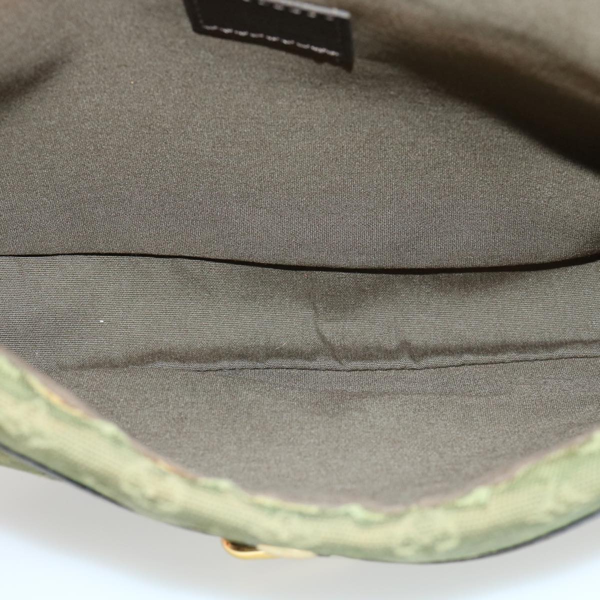 LOUIS VUITTON Monogram Mini Belanger Shoulder Bag TST Khaki M92673 Auth ar7147