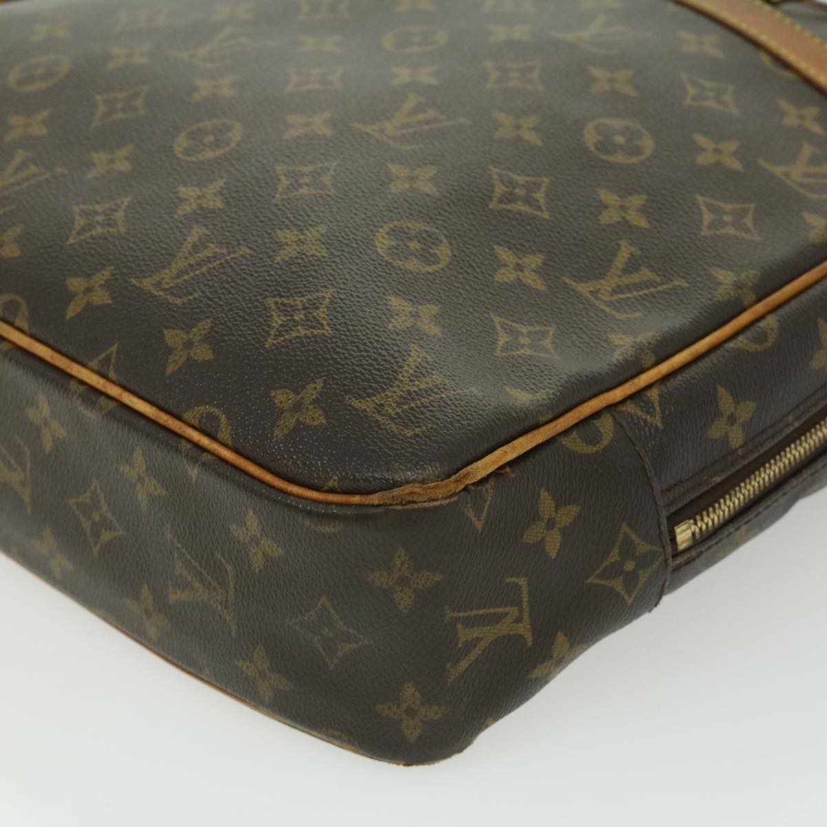 LOUIS VUITTON Monogram Porte Documan Pegas Hand Bag M53343 LV Auth ar7181