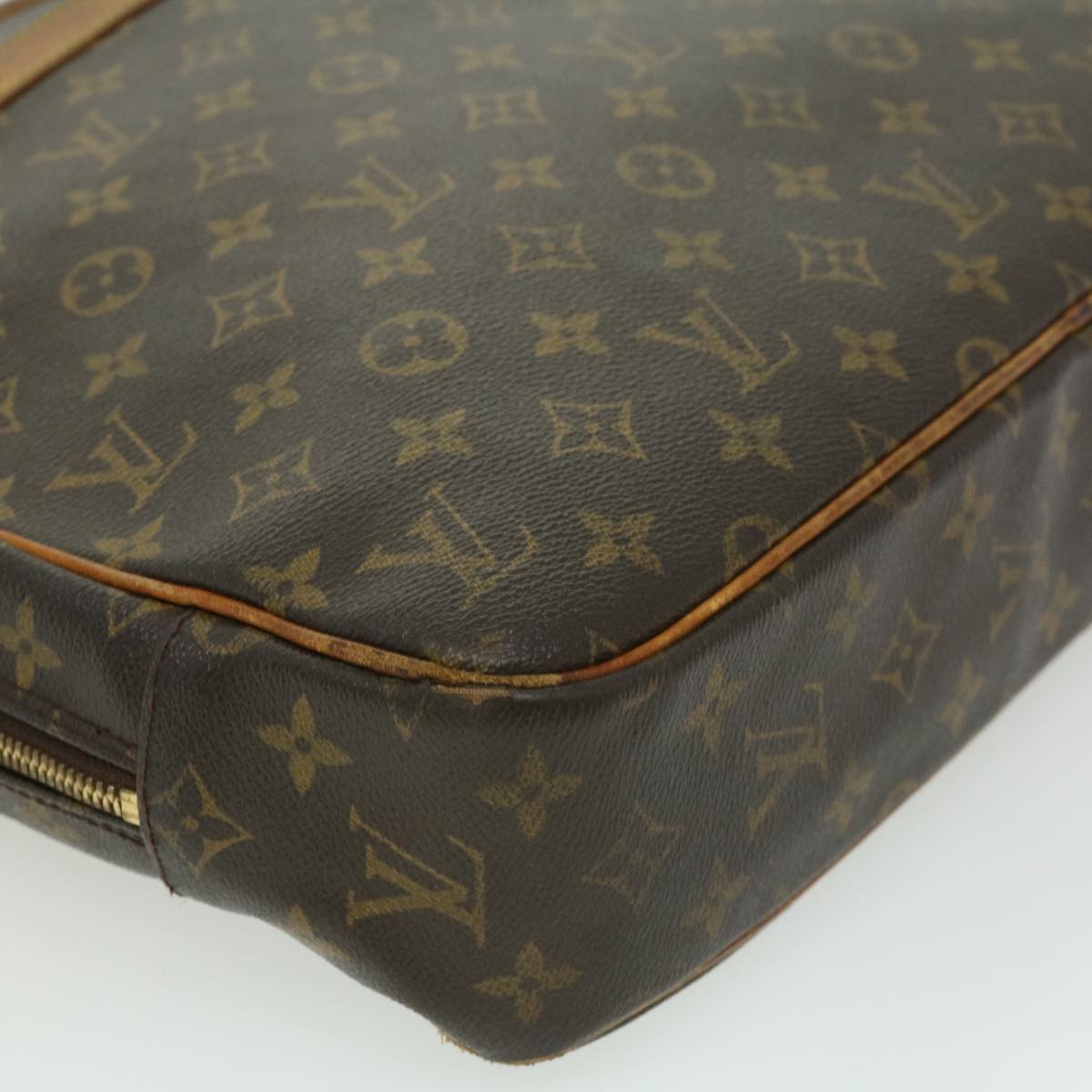 LOUIS VUITTON Monogram Porte Documan Pegas Hand Bag M53343 LV Auth ar7181