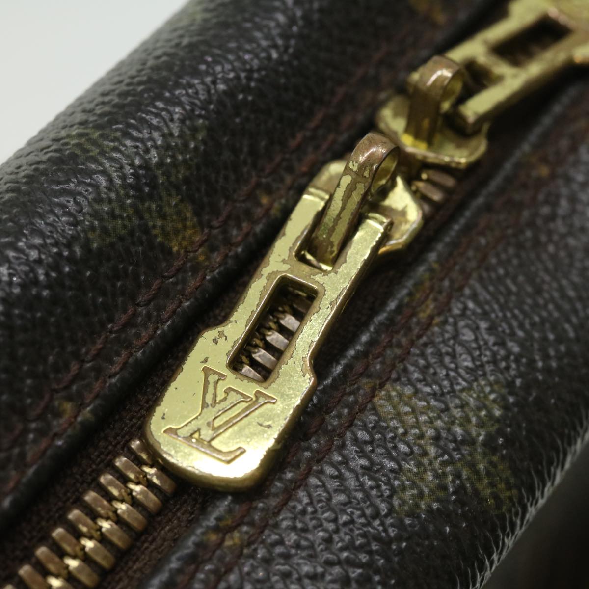 LOUIS VUITTON Monogram Porte Documan Pegas Hand Bag M53343 LV Auth ar7181